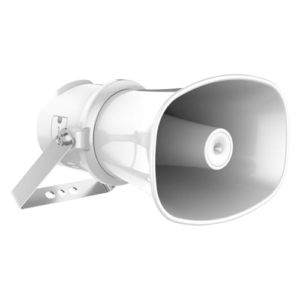Difuzor IP tip palnie 25W, Mic., 4GB EMMC, iesire Alarma 12VDC 25mA, IP67 – HIKVISION DS-QAZ1325G1T