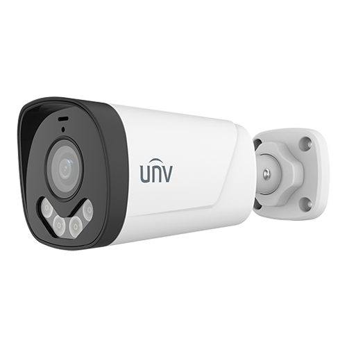 Camera AnalogHD ColorHunter, 5MP, lentila 2.8mm, Smart Dual-Light IR/ WL 40m, Mic. – UNV UAC-B145-AF28LM-DL