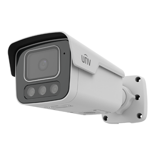 ColorHunter – Camera IP, 8MP, lentila 2.8mm, IR 40m, WL 40m, Audio, Alarma, PoE – UNV IPC2B18SS-ADF28KMC-I1