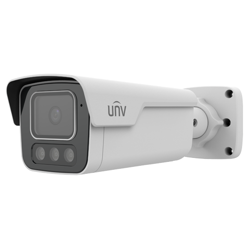 ColorHunter – Camera IP, 8MP, lentila 2.8mm, IR 40m, WL 40m, Audio, Alarma, PoE – UNV IPC2B18SS-ADF28KMC-I1