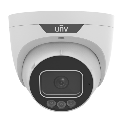 ColorHunter – Camera IP, 8MP, lentila 2.8mm, IR 30m, WL 30m, Audio, Alarma, PoE – UNV IPC3638SS-ADF28KMC-I1