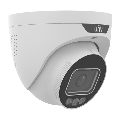 ColorHunter – Camera IP, 8MP, lentila 2.8mm, IR 30m, WL 30m, Audio, Alarma, PoE – UNV IPC3638SS-ADF28KMC-I1