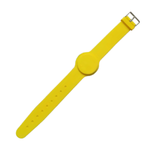 Bratara de proximitate MIFARE (13.56MHz), silicon galben CSW-MF13-Y