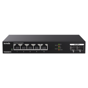 Switch 5 x RJ45 2.5G, 2 x SFP+ 10G – TENDA TND-TEM2007X