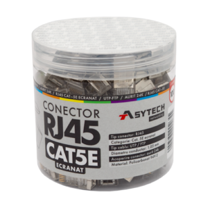 Mufa RJ-45 FTP Cat.5e, ecranata (100 buc) RJ45M-CAT5E-JAR