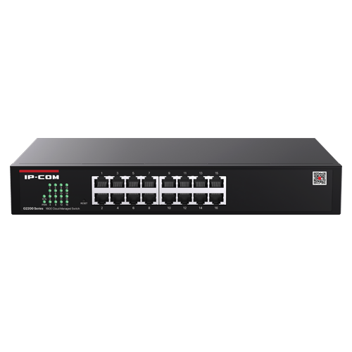 Switch 16 x RJ45 Gigabit, Cloud Management – IP-COM G2216D