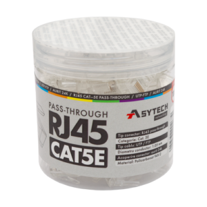 Mufa RJ-45 UTP Cat.5e EZ Passthrough (100 buc) RJ45-CAT5-EZ-JAR