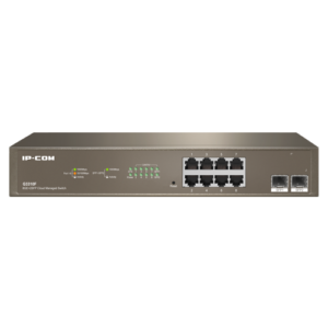 Switch 8 x RJ45 Gigabit, 2 x SFP Gigabit Uplink, Cloud Management – IP-COM G3310F