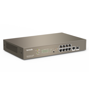 Switch 8 x RJ45 1G, PoE, 1 port consola, 1 x SFP Gigabit, management – TENDA TND-TEG5310P-8-150W