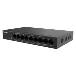 Router 8 x RJ45 1G, PoE+, 1 x WAN, Gigabit, Web Management – TENDA TND-G0-8G-POE