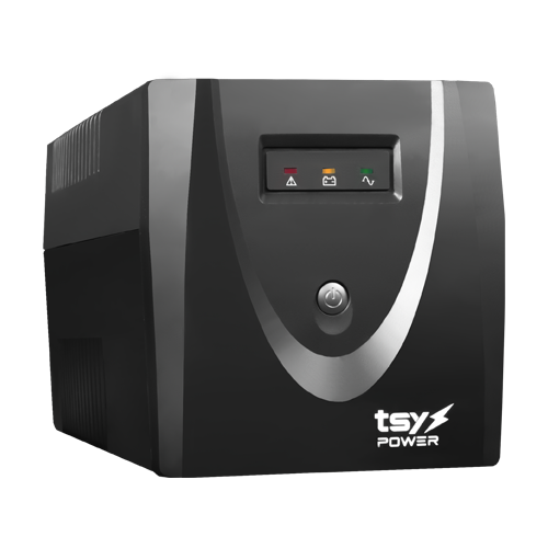 UPS TSY Power, 1200VA/720W, LED, AVR-repornire automata, Management, 4 x Schuko, 2 x RJ45, 1 X USB type B TSY-MP-1K2-LED