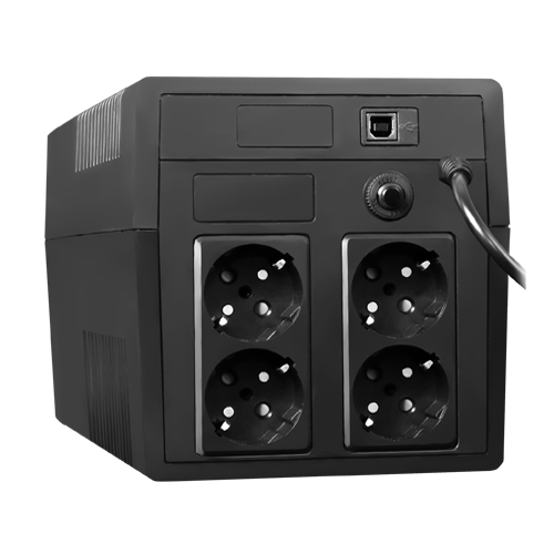 UPS TSY Power, 1200VA/720W, LED, AVR-repornire automata, Management, 4 x Schuko, 2 x RJ45, 1 X USB type B TSY-MP-1K2-LED