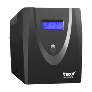 UPS TSY Power, 2000VA/1200W, LCD, AVR-repornire automata, Management, 4 x Schuko, 2 x RJ45, 1 X USB type B TSY-MP-2K0-LCD