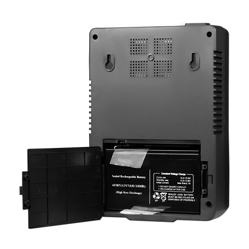 UPS TSY Power, 1000VA/600W, LCD, AVR-repornire automata, Management, 8 x Schuko, 2 x RJ45, 1 X USB type B TSY-D-1K0-LCD