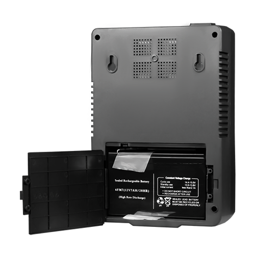 UPS TSY Power, 1000VA/600W, LED, AVR-repornire automata, Management, 8 x Schuko, 2 x RJ45, 1 X USB type B TSY-D-1K0-LED