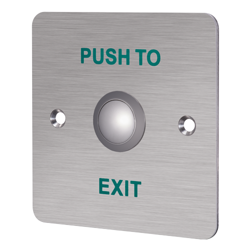 Buton iesire montaj ingropat, panou frontal Aluminiu – HIKVISION DS-K7P01