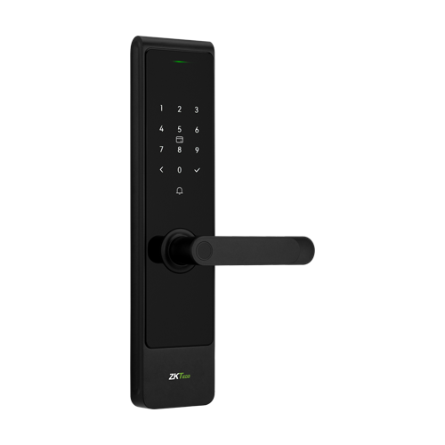 Incuietoare rezidentiala Wi-Fi, cititor de amprenta, carduri, tastatura, sonerie, compatibila ZSmart – ZKTeco DL-SL01-T430H