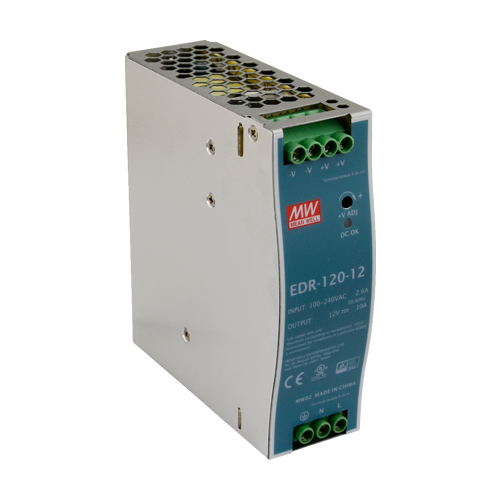 Sursa de alimentare in comutatie, 12V / 10A, sina DIN – MEAN WELL EDR-120-12