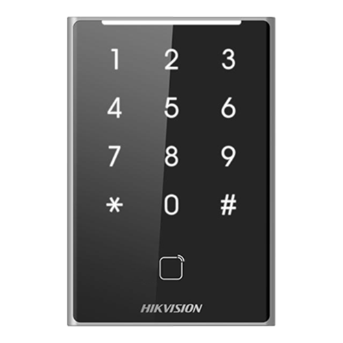 Cititor de proximitate MIFARE cu tastatura integrata, Wiegand, RS485 – HIKVISION DS-K1109DKB