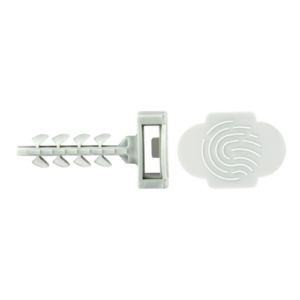 Diblu fixare colier Ø 6×30, cap mare gri in cutie plastic InsertFIX (125 buc.) CELO 96EXPIFB