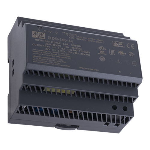 Sursa de alimentare in comutatie, 24V / 6.25A, sina DIN – MEAN WELL HDR-150-24