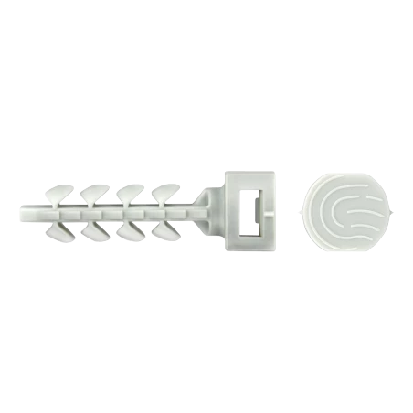 Diblu fixare colier Ø 6×30, cap mic gri in cutie plastic InsertFIX (250 buc.) – CELO 96EXPIFS