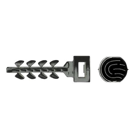 Diblu fixare colier Ø 6×30, cap mic negru in cutie plasticInsertFIX (250 buc.) – CELO 946EXPIFS