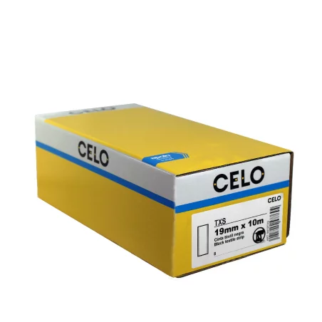 Banda textila de fixare PREMIUM, latime 15mm, negru, (10M fiecare) – CELO 9419TXS