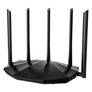 Router Wi-Fi 6, DualBand 2.4Ghz/5GHz, 300+1201Mbps, 5x6dBi, 4 x RJ45 Gigabit – TENDA TND-TX2-PRO