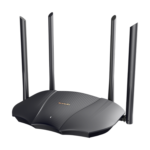 Router Wi-Fi 6, DualBand 2.4Ghz/5GHz, 574+2402Mbps, 4x6dBi, 3 x RJ45 Gigabit – TENDA TND-TX12