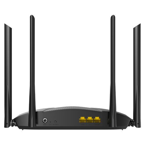 Router Wi-Fi 6, DualBand 2.4Ghz/5GHz, 574+2402Mbps, 4x6dBi, 3 x RJ45 Gigabit – TENDA TND-TX12