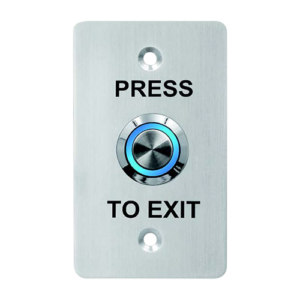 Buton de iesire, montaj ingropat, inox, LED, NO-NC-COM, IP65, 86 x 50 mm CSB-508LW