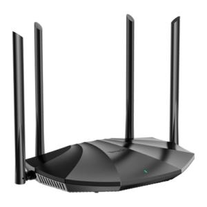 Router Wi-Fi 6, DualBand 2.4Ghz/5GHz 300+1201Mbps, 4x6dBi, 4 x RJ45 Gigabit – TENDA TND-RX2