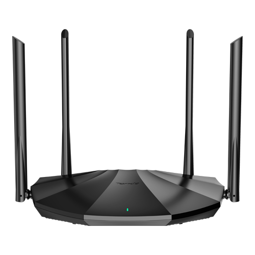 Router Wi-Fi 6, DualBand 2.4Ghz/5GHz 300+1201Mbps, 4x6dBi, 4 x RJ45 Gigabit – TENDA TND-RX2