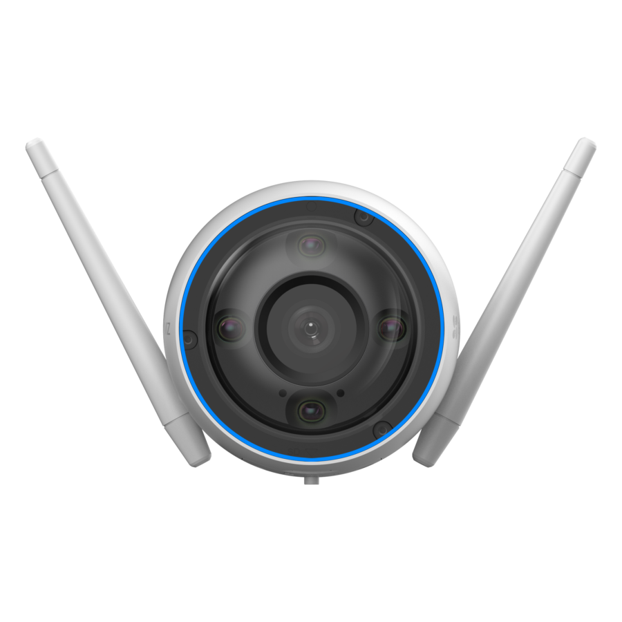 Camera IP Wi-Fi, rezolutie 5.0MP, lentila 2.8mm, color 24/7, IR 30M, Audio bidirectional – EZVIZ CS-H3-3K