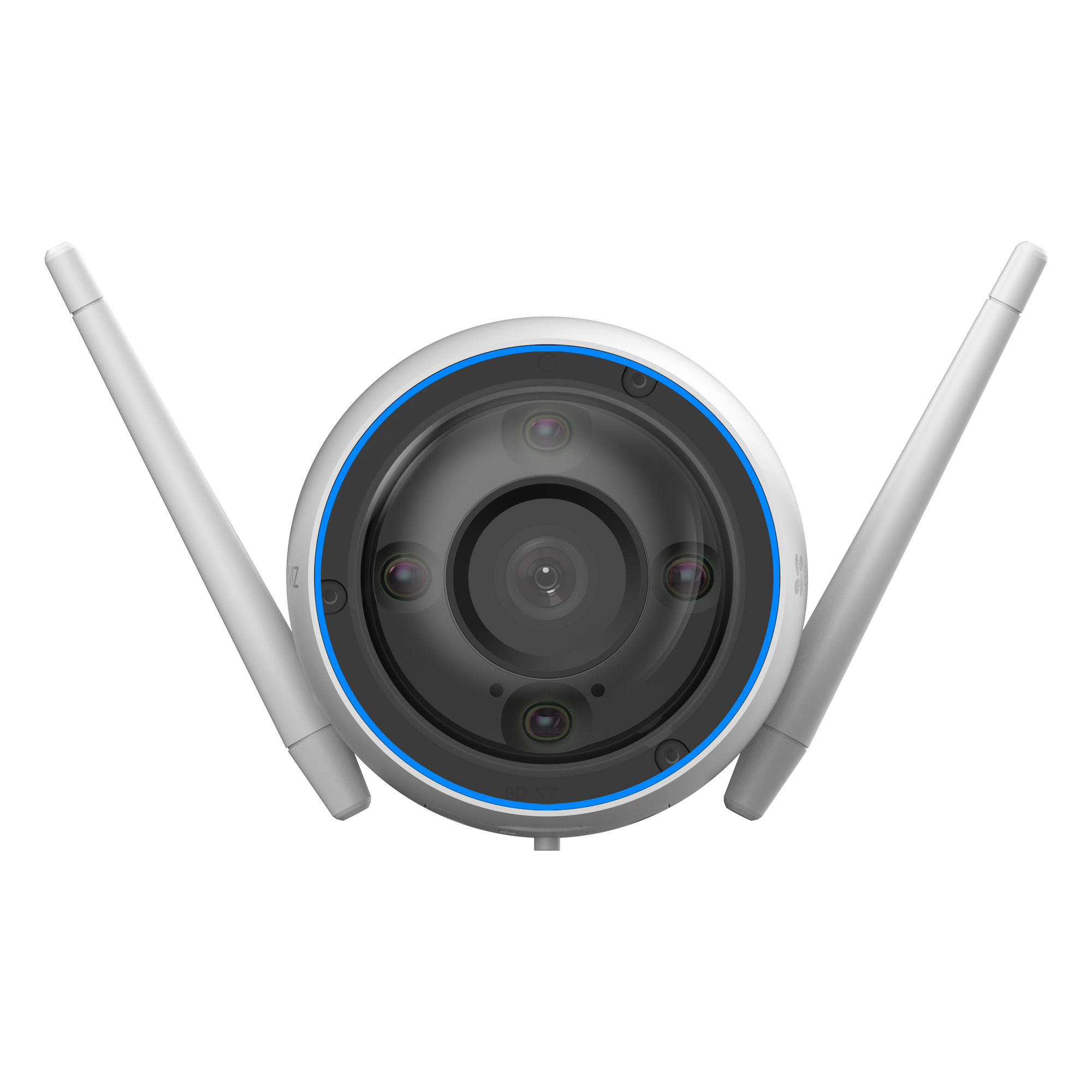 Camera IP Wi-Fi, rezolutie 5.0MP, lentila 2.8mm, color 24/7, IR 30M, Audio bidirectional – EZVIZ CS-H3-3K