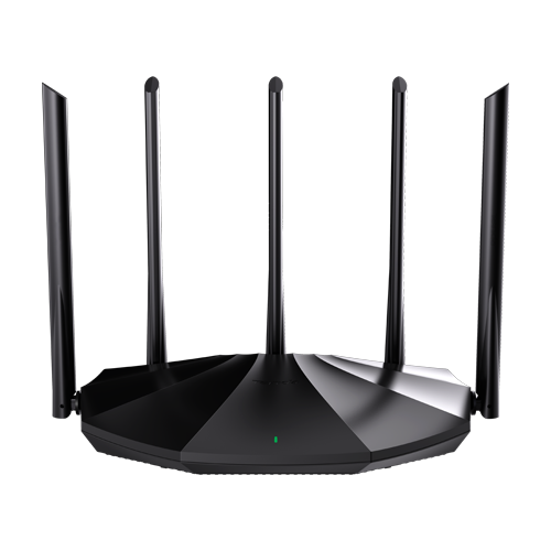 Router Wi-Fi 6, DualBand 2.4Ghz/5GHz, 300+1201Mbps, 5x6dBi, 4 x RJ45 Gigabit – TENDA TND-RX2-PRO