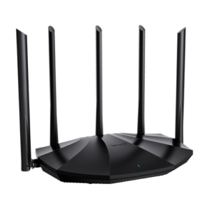 Router Wi-Fi 6, DualBand 2.4Ghz/5GHz, 300+1201Mbps, 5x6dBi, 4 x RJ45 Gigabit – TENDA TND-RX2-PRO