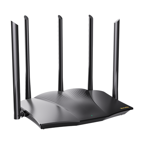 Router Wi-Fi 6, DualBand2.4/5GHz, 574+2402 Mbps, 5x6dBi, 4 x Gigabit – TENDA TND-TX12-PRO-V20