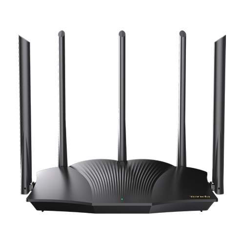 Router Wi-Fi 6, DualBand2.4/5GHz, 574+2402 Mbps, 5x6dBi, 4 x Gigabit – TENDA TND-TX12-PRO-V20