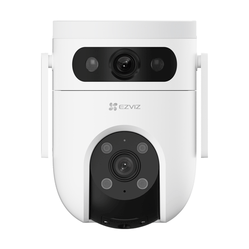 Camera IP WI-Fi Pan&Tilt, Dual 2K, Audio bidirectional, SDcard, distanta IR 30m, color 24/7 – EZVIZ CS-H9c-3MP(DL)