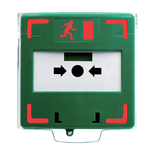 Buton resetabil din plastic pentru iesire de urgenta, LED, buzzer – CSAccess CSB-803