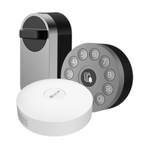 Yala inteligenta cu tastatura multifunctionala si Home Gateway – EZVIZ CS-DL01S-DL01CP-A3