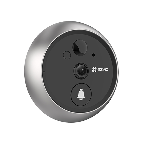 Vizor electronic inteligent, rezolutie 2K, detectie persoana, Ecran tactil 4.3”, audio bidirectional, Wi-Fi – EZVIZ CS-DP2-2K