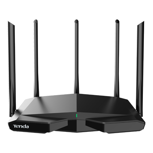 Router Wi-Fi 6e, AX5700 TriBand 2.4/5GHz/6GHz, 861+2402+2402 Mbps, 5x6dBi, 4 x Gigabit – TENDA TND-RX27-PRO
