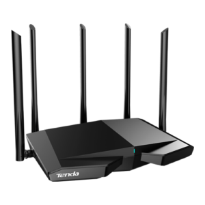 Router Wi-Fi 6e, AX5700 TriBand 2.4/5GHz/6GHz, 861+2402+2402 Mbps, 5x6dBi, 4 x Gigabit – TENDA TND-RX27-PRO