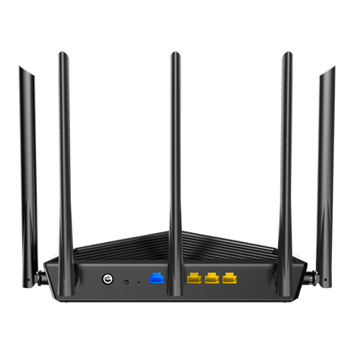 Router Wi-Fi 6e, AX5700 TriBand 2.4/5GHz/6GHz, 861+2402+2402 Mbps, 5x6dBi, 4 x Gigabit – TENDA TND-RX27-PRO