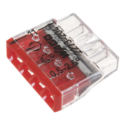 Conector compact de imbinare, 4 fire, max. 2.5 mm² (100 buc.) – WAGO 2273-204