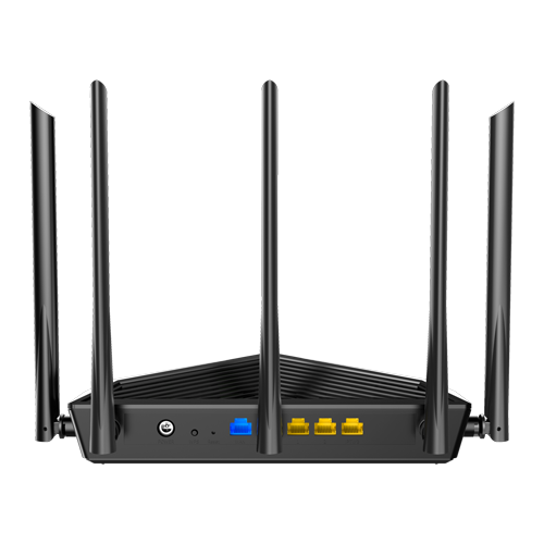 Router Wi-Fi 6e, AX5700 TriBand 2.4/5GHz/6GHz, 861+2402+2402 Mbps, 5x6dBi, 4 x Gigabit – TENDA TND-TX27-PRO
