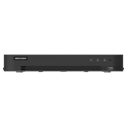 DVR AcuSense 16 ch., 5MP + 8 ch. IP 6MP, Alarma I/O, VCA – HIKVISION iDS-7216HQHI-M1-XT(16A+4/1ALM)